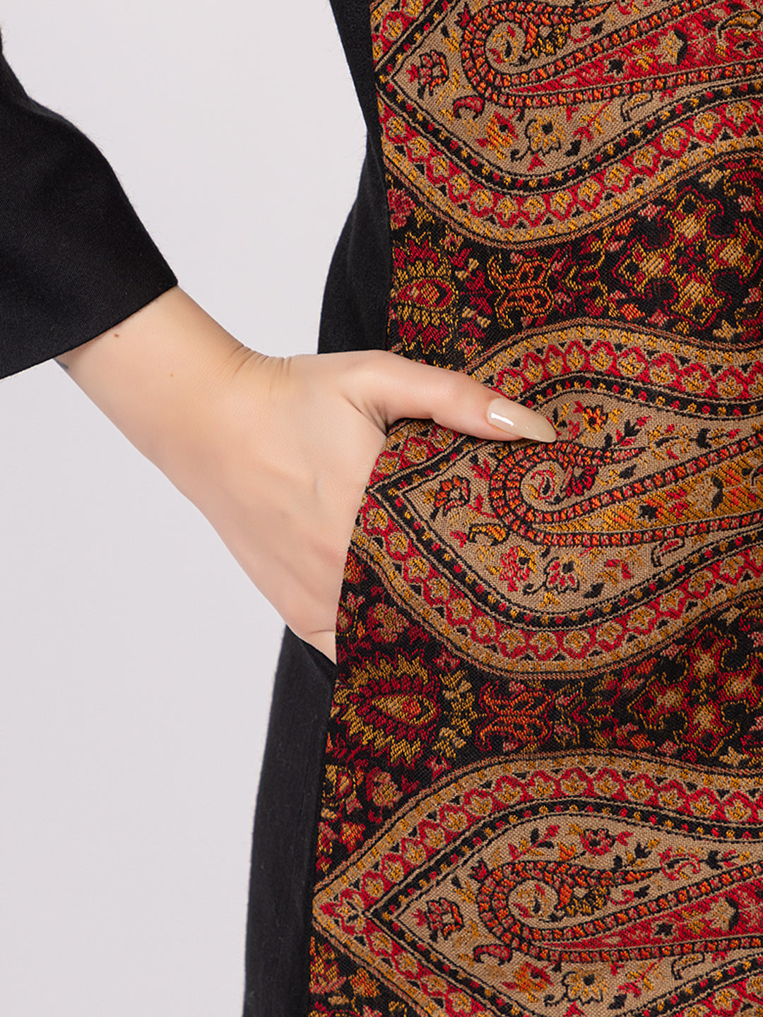 Tillaari Paisley Drop and Floral Jacket for Women