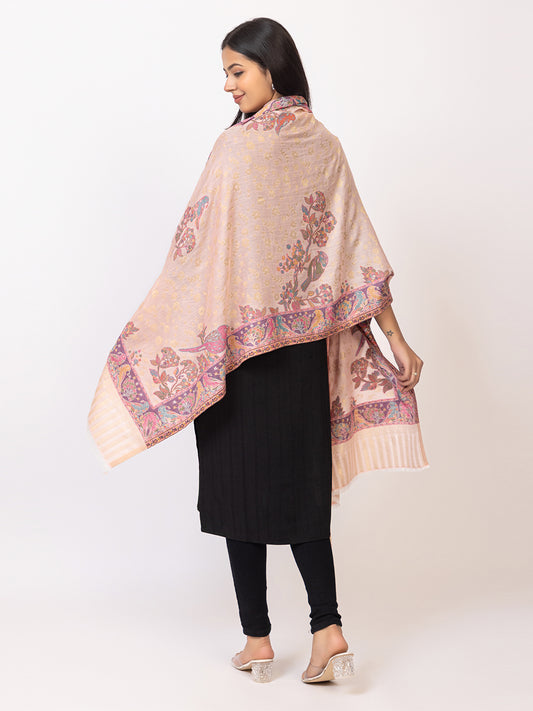 Tillaari Humming Bird and Floral Stole
