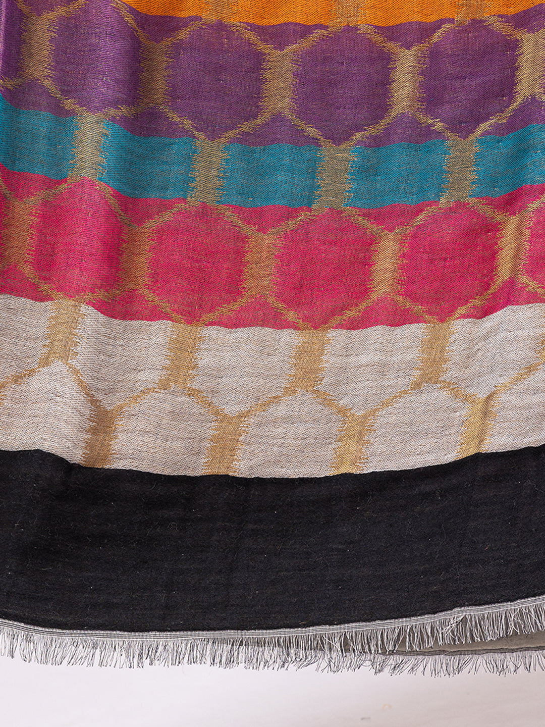 Tillari HoneyComb pattern with Multicolor Blocks