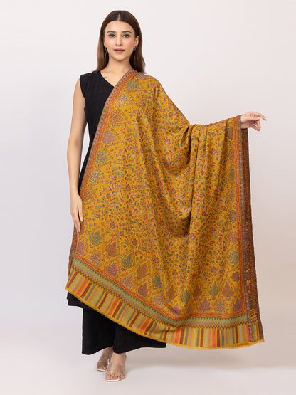 Tillaari Kaani Shawl with Traditional Kashmiri Design