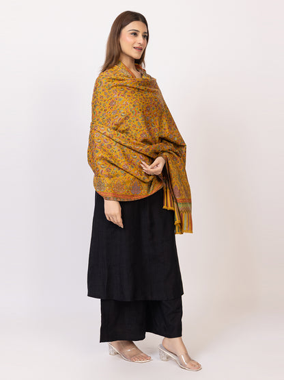 Tillaari Kaani Shawl with Traditional Kashmiri Design