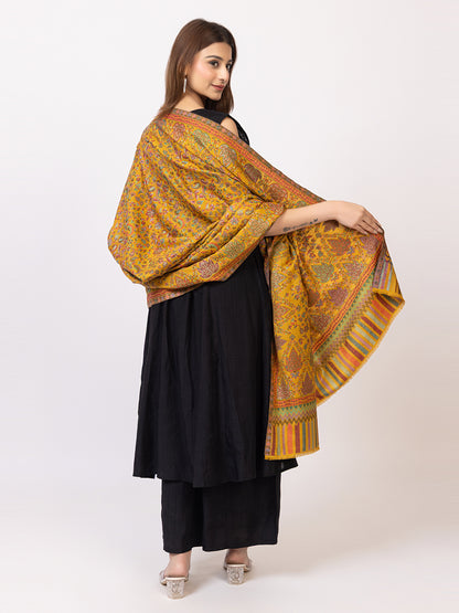 Tillaari Kaani Shawl with Traditional Kashmiri Design