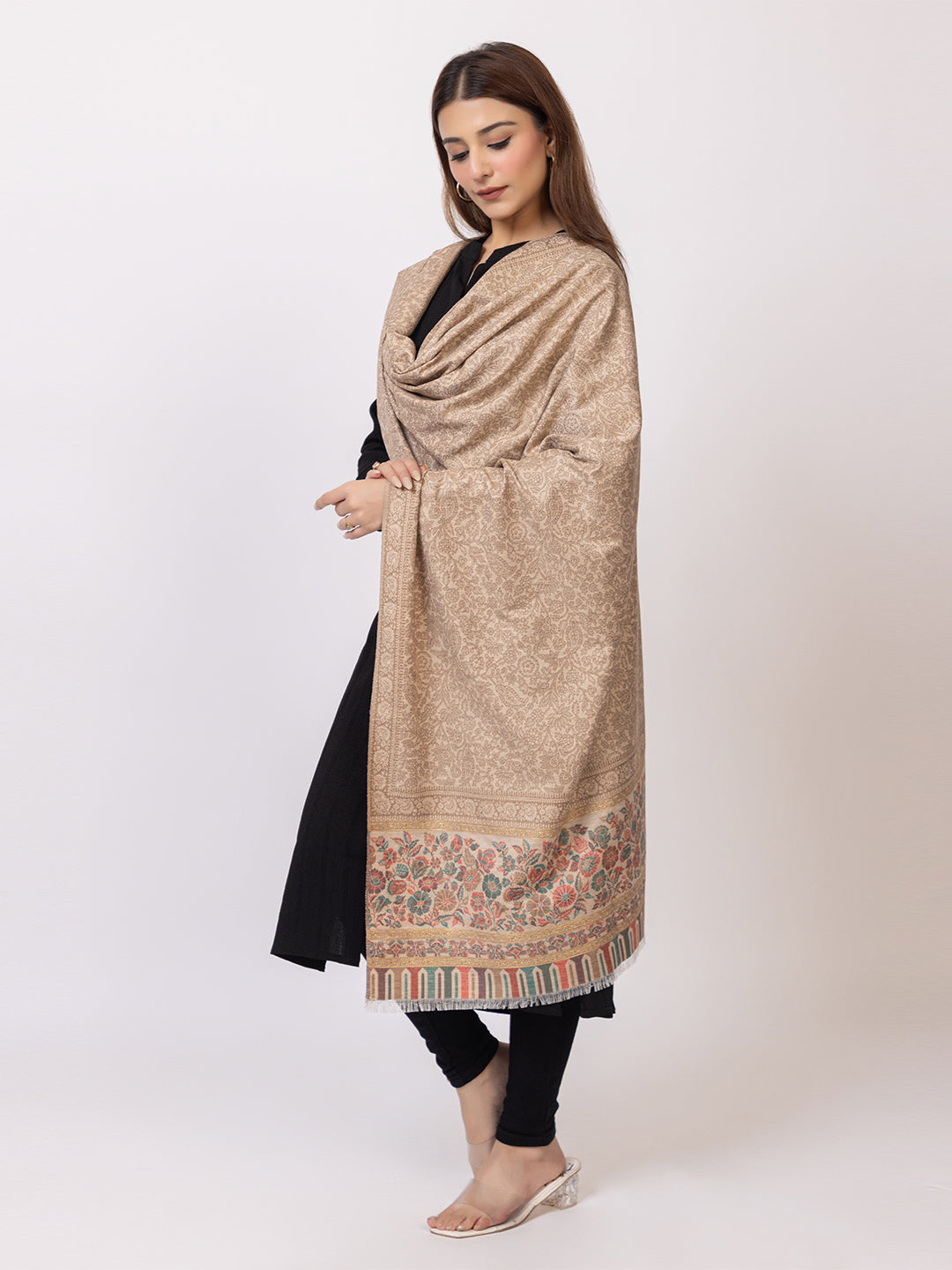 Tillaari Ethnic Floral Stole