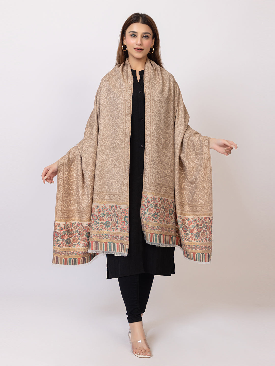Tillaari Ethnic Floral Stole