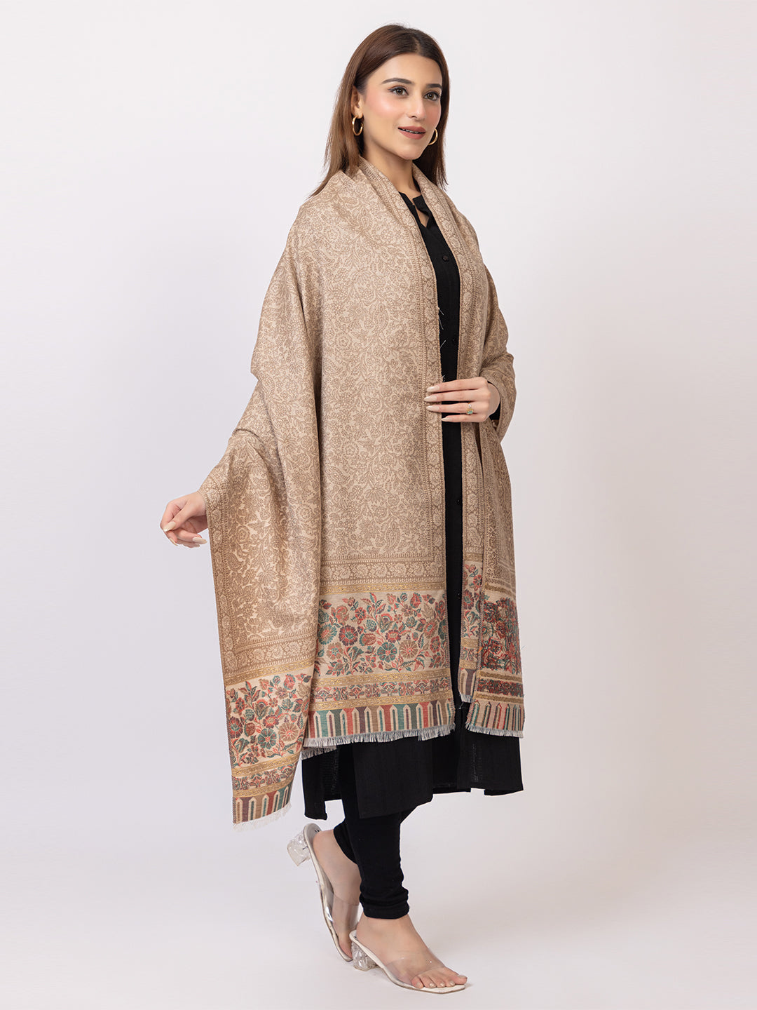 Tillaari Ethnic Floral Stole