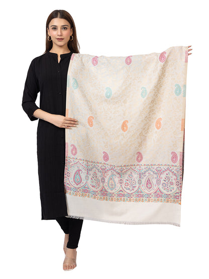Tillaar Multicolor Paisley Stole