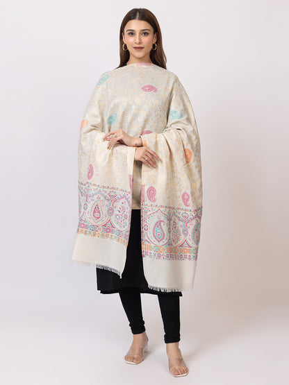 Tillaar Multicolor Paisley Stole