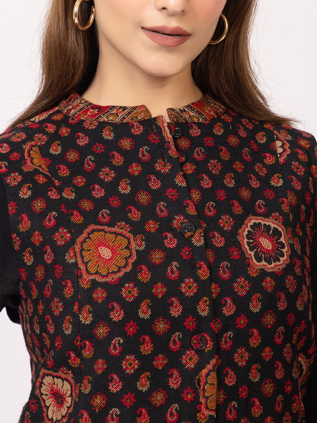 Tillaari SurajMukhi Short Sleeveless Jacket for Women
