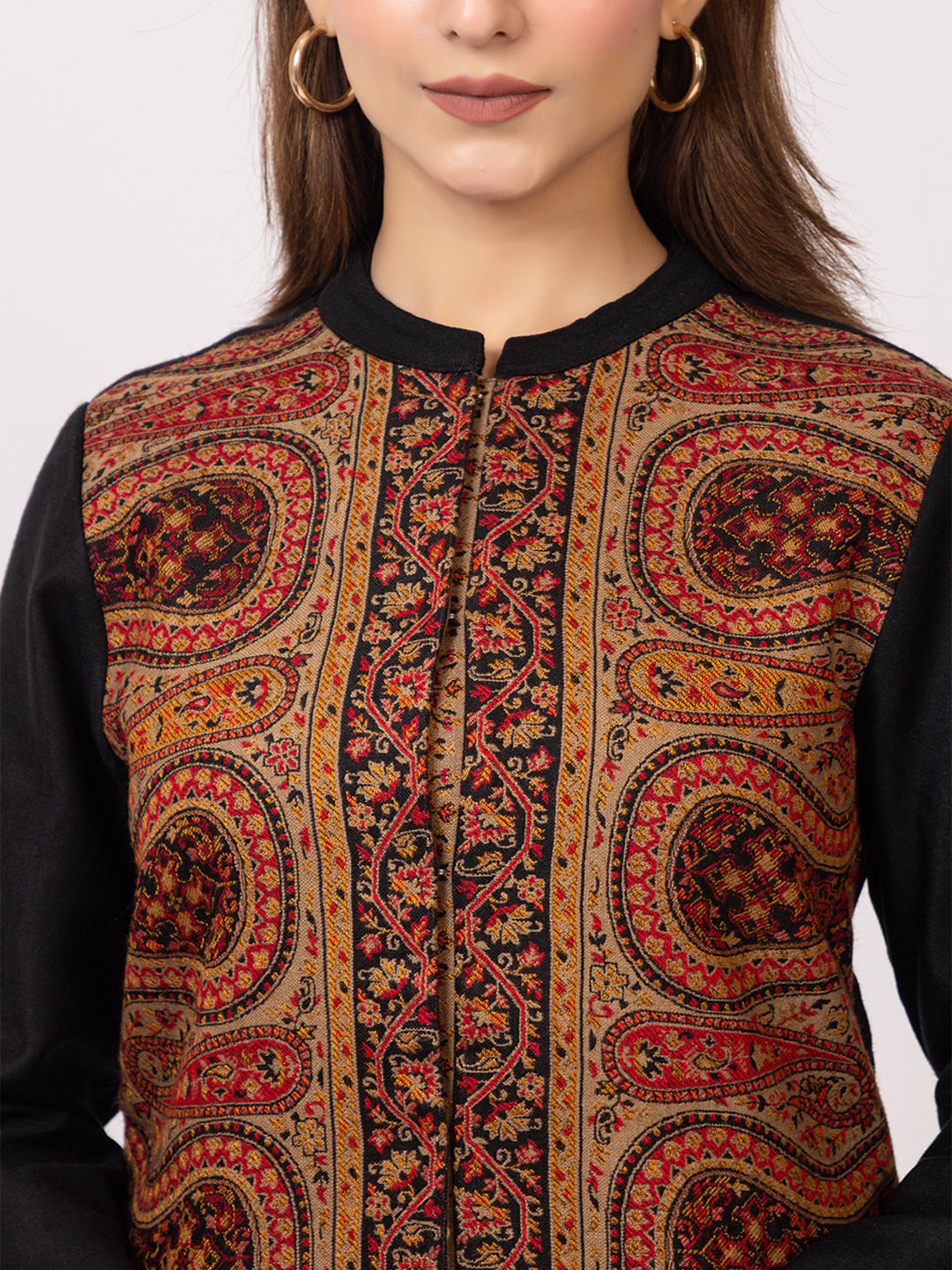 Tillaari Paisley Drop and Floral Jacket for Women