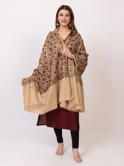 Tillaari Timeless Shawl with Intricate Floral Jaal Embrodiery
