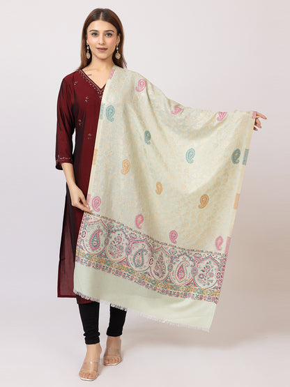 Tillaar Multicolor Paisley Stole