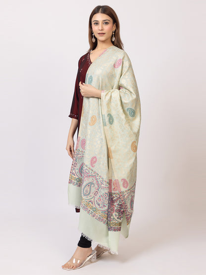 Tillaar Multicolor Paisley Stole