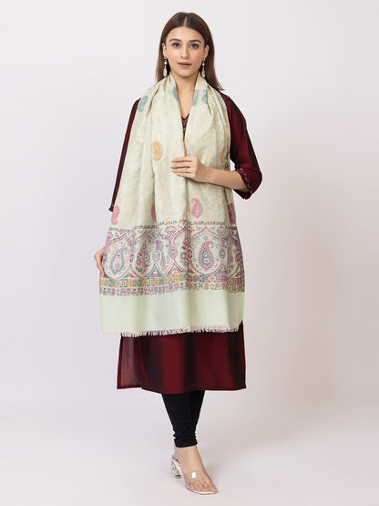 Tillaar Multicolor Paisley Stole