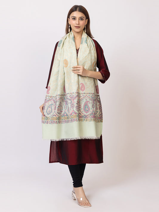 Tillaar Multicolor Paisley Stole