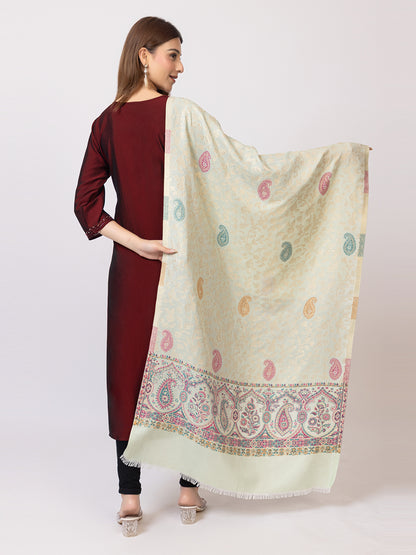 Tillaar Multicolor Paisley Stole