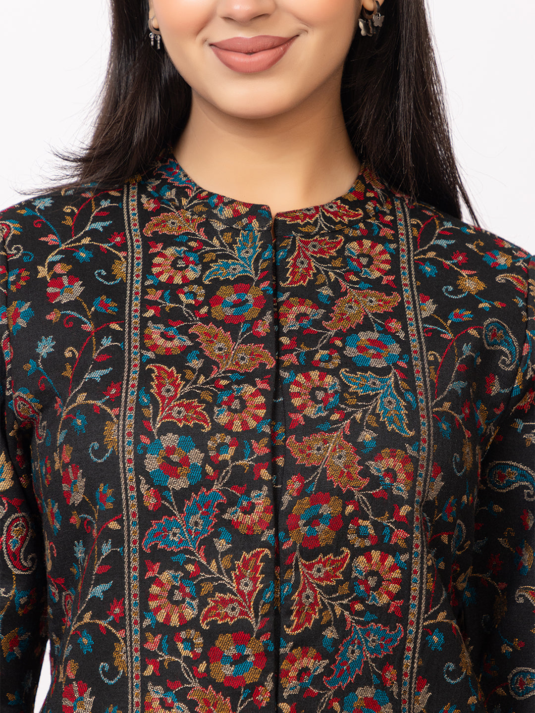 Tillaari Multicolor Paisley Women's Jacket