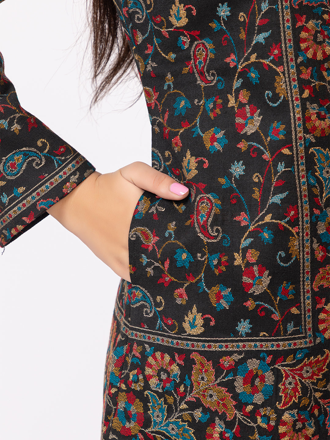 Tillaari Multicolor Paisley Women's Jacket