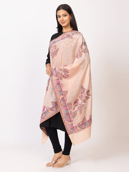 Tillaari Humming Bird and Floral Stole