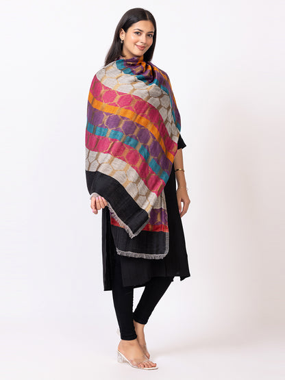 Tillari HoneyComb pattern with Multicolor Blocks