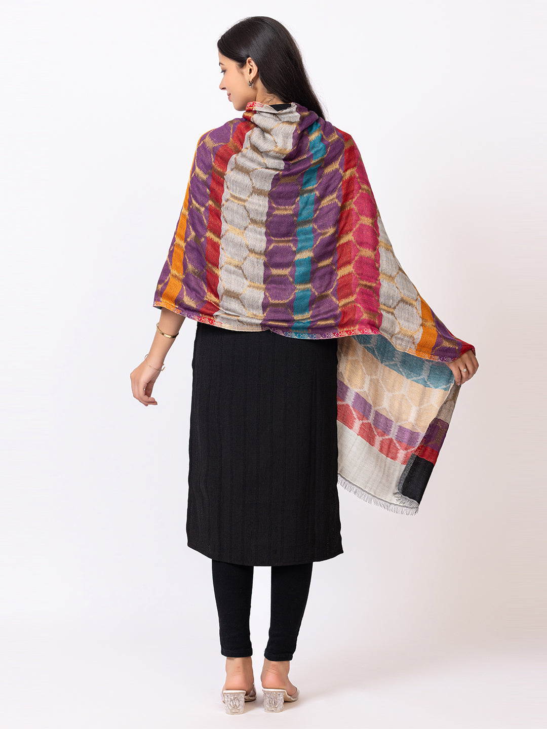 Tillari HoneyComb pattern with Multicolor Blocks