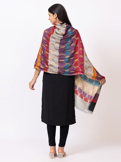 Tillari HoneyComb pattern with Multicolor Blocks