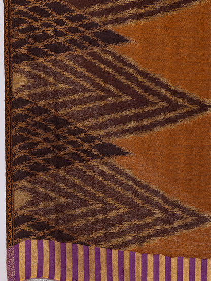 Tillaari Elegant Stole with Geometric pattern