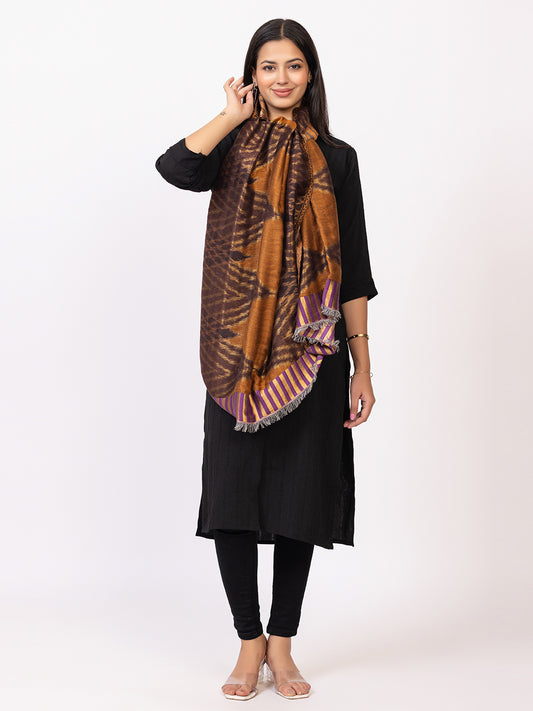 Tillaari Elegant Stole with Geometric pattern
