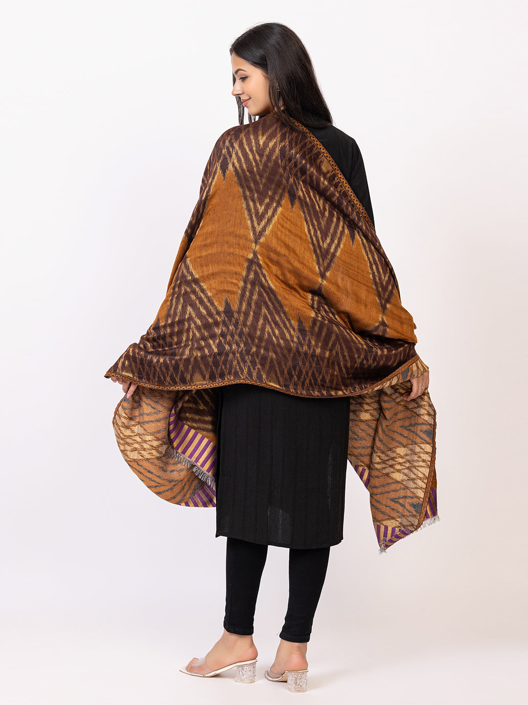 Tillaari Elegant Stole with Geometric pattern