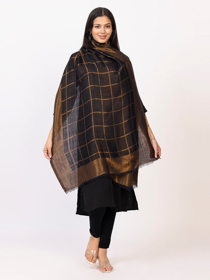 Tillaari Black Gold Stole