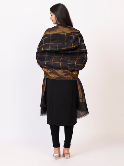 Tillaari Black Gold Stole