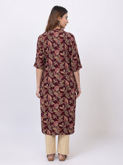 Tillaari Muslin Cotton Kurta & Straight Pant Set