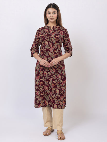 Tillaari Muslin Cotton Kurta & Straight Pant Set