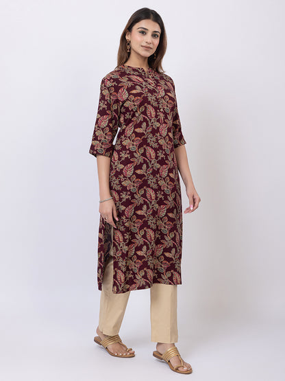 Tillaari Muslin Cotton Kurta & Straight Pant Set